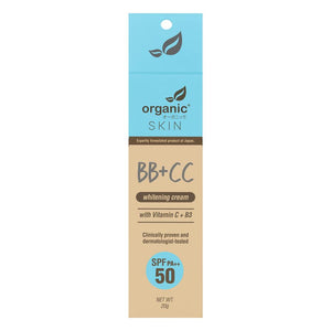 Organic BB+CC Vitamin Cream with SPF 50 (20g)