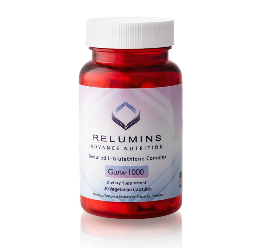 Relumins Advance Nutrition Gluta 1000 - Reduced L-Glutathione Complex - 30 Caps