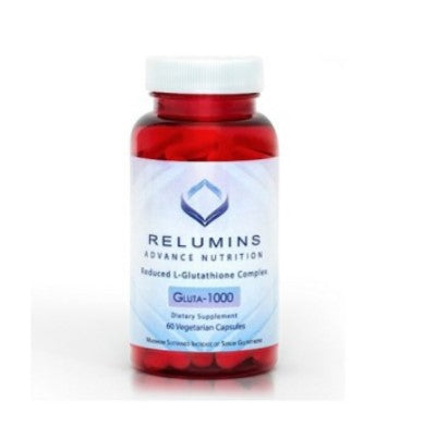 Relumins Advance Nutrition Gluta 1000 - Reduced L-Glutathione Complex - 60 Caps